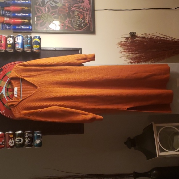 free people beach sweater dress - Picture 1 of 3